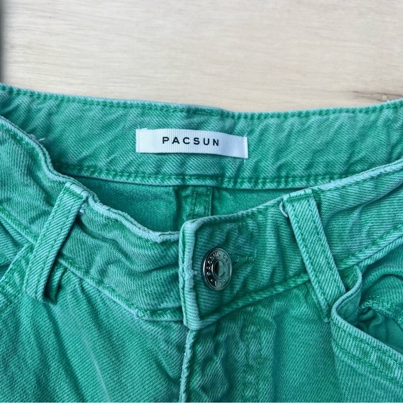 Womens Pacsun Green 90’s Boyfriend Carpenter Jeans Size 22 XS Back to School - Picture 2 of 9